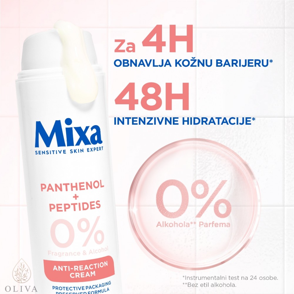 Mixa Anti Reaction Hidratantna Krema Za Reaktivnu Kožu 50 Ml
