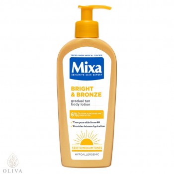 Mixa Bright & Bronze losion za samopotamnjivanje 250 ml