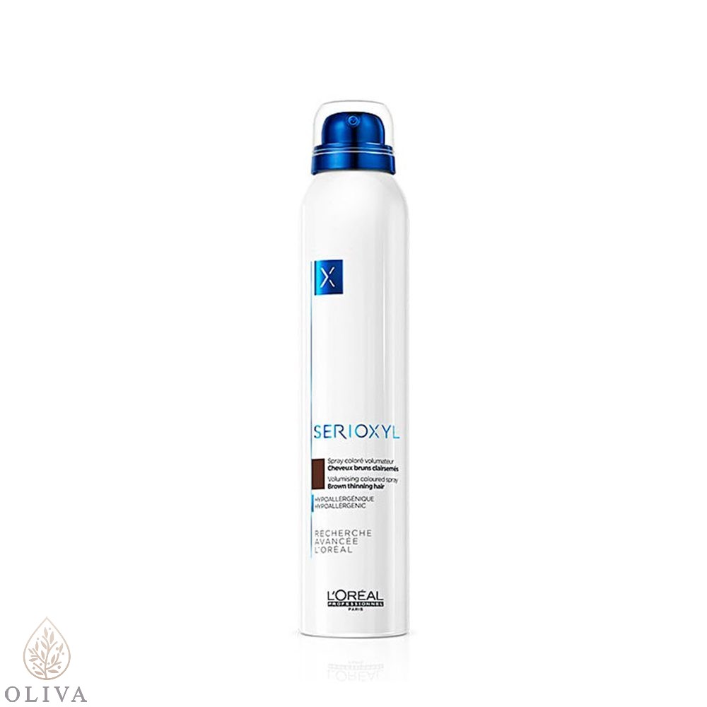 L’oreal Professionnel Serioxyl Volumizing Coloured Sprej - Braon 200Ml