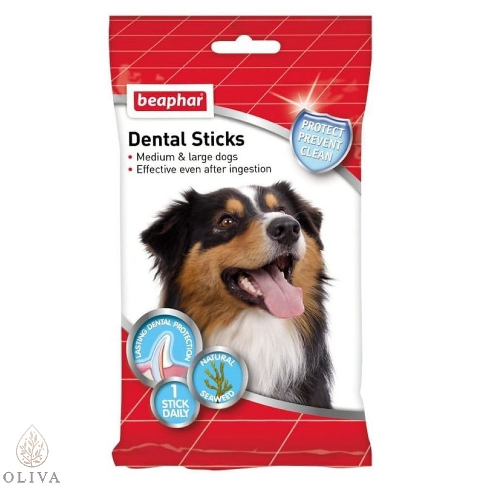 Beaphar Dental Sticks Za Srednje I Velike Pse 182 G / 7 Kom.