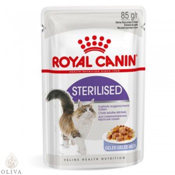 ROYAL CANIN Sterilised in Jelly 1y+12x85gr