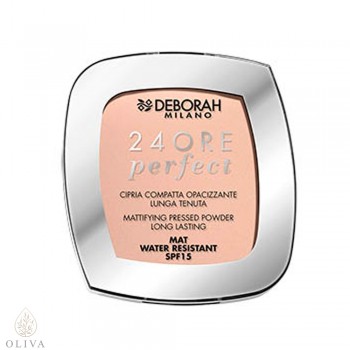 Deborah 24 Ore Perfect - kompaktni matirajući presovani puder 2 Deborah 24 Ore Perfect - kompaktni matirajući presovani puder 2