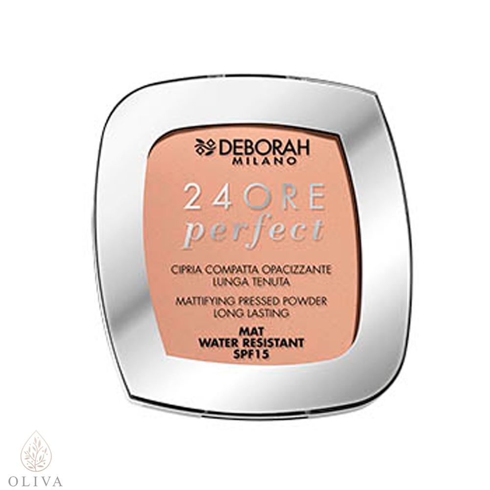Deborah 24 Ore Perfect - Kompaktni Matirajući Presovani Puder 4