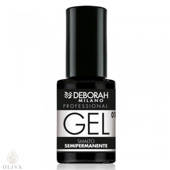 Deborah polutrajni gel lak 01 4,5 ml