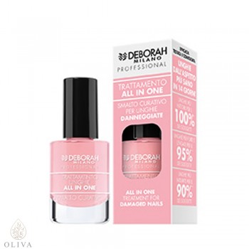 Deborah All In One tretman za oštećene nokte 9,5 ml Deborah All In One tretman za oštećene nokte 9,5 ml