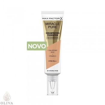 MAX FACTOR Miracle Pure Skin-Improving 50 Natural rose tečni puder 30ml