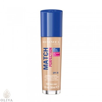 RIMMEL Match Perfection 103 Tečni puder 30 ml RIMMEL Match Perfection 103 Tečni puder 30 ml