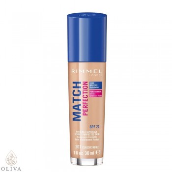RIMMEL Match Perfection 201 Tečni puder 30 ml
