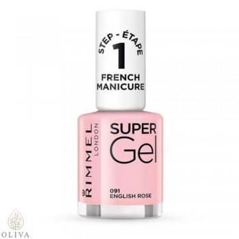RIMMEL Super gel french 091 lak za nokte 12 ml
