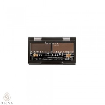 RIMMEL Brow This Way P 003 paleta senki za obrve