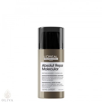 L’OREAL Professionnel Absolut Repair Molecular Maska Bez Ispiranja 100ml L’OREAL Professionnel Absolut Repair Molecular Maska Bez Ispiranja 100ml