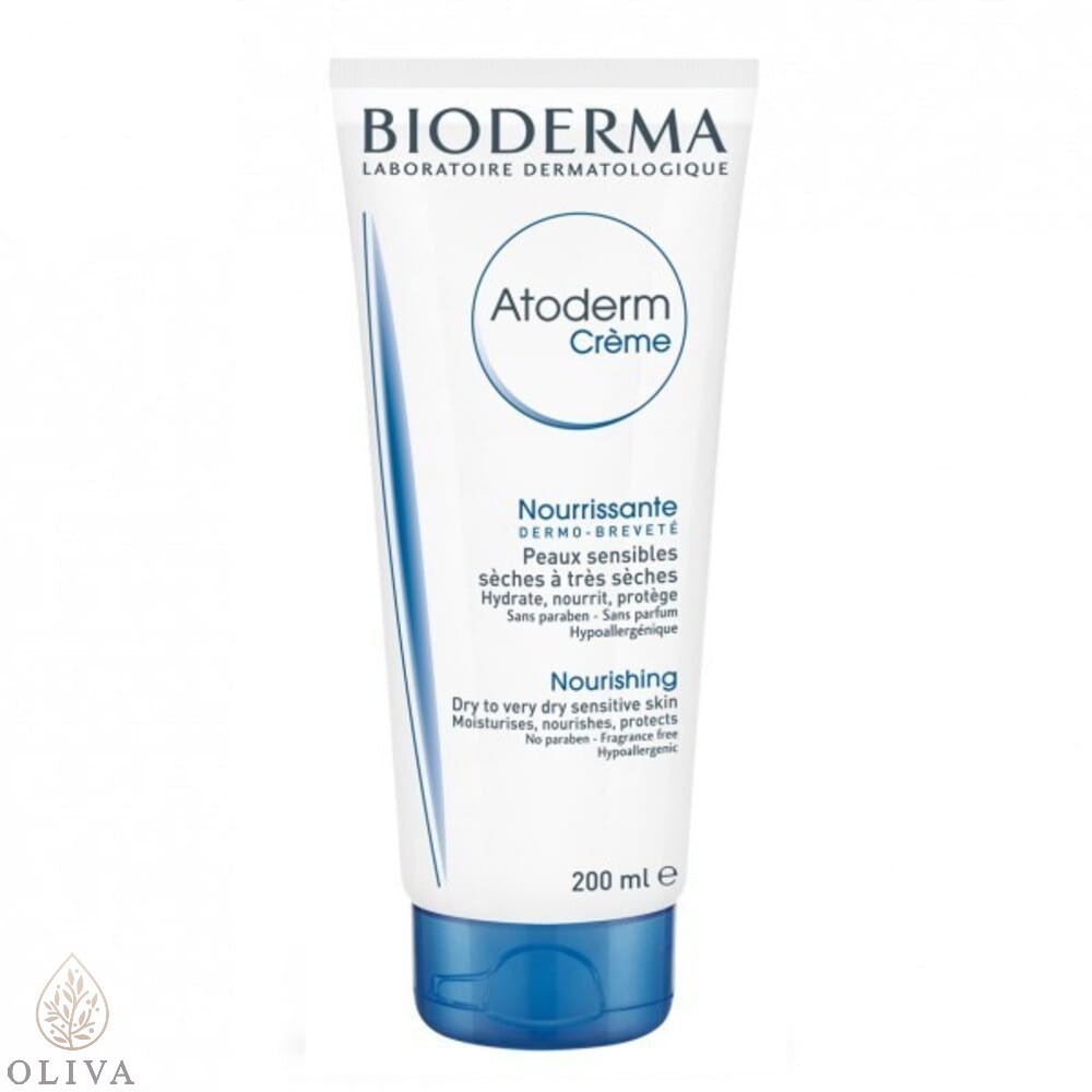 Bioderma Atoderm Crème Ultra-Hranljiva Hidratantna Krema Za Telo Normalna Do Suva Osetljiva Koža 200Ml