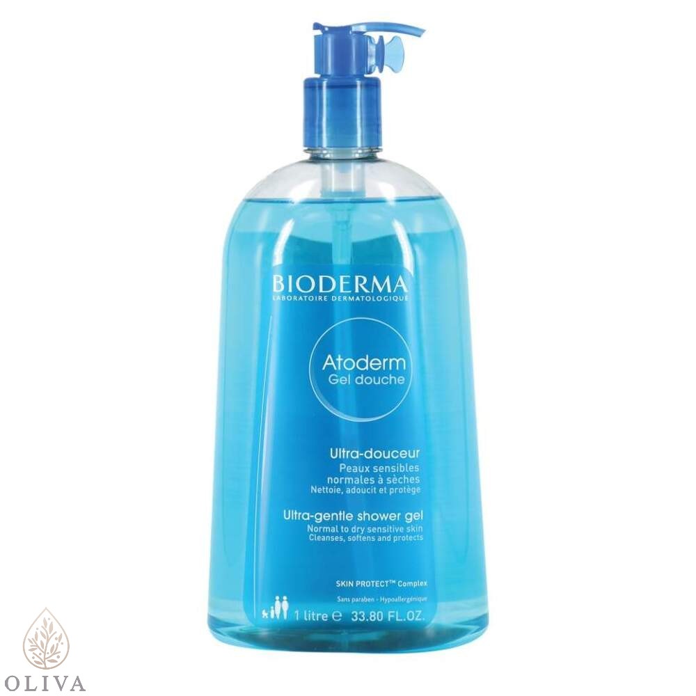 Bioderma Atoderm Blagi Gel Za Tuširanje Bez Sapuna 1 L