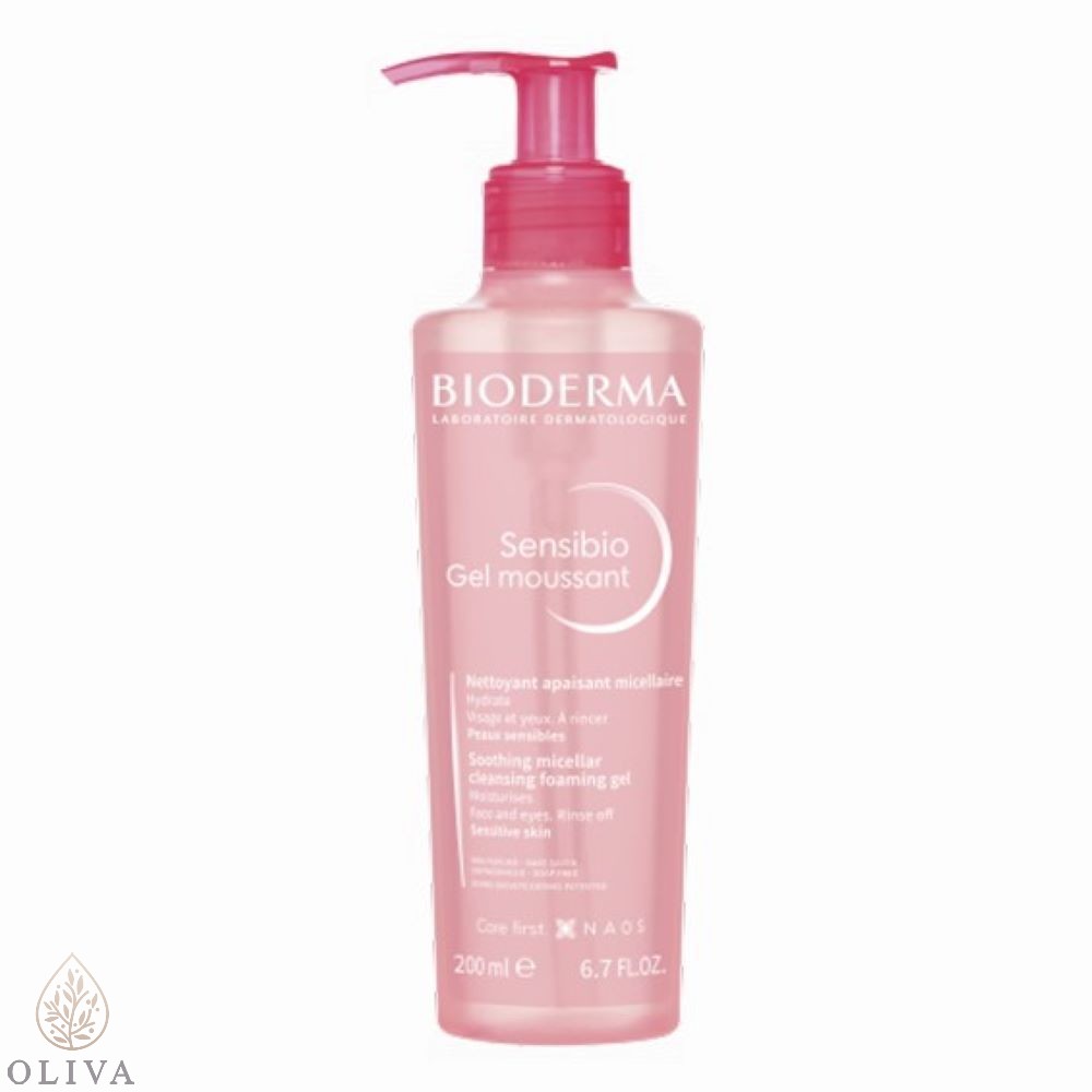 Bioderma Sensibio Umirujući Blagi Gel Za Pranje I Čišćenje Lica 200 Ml