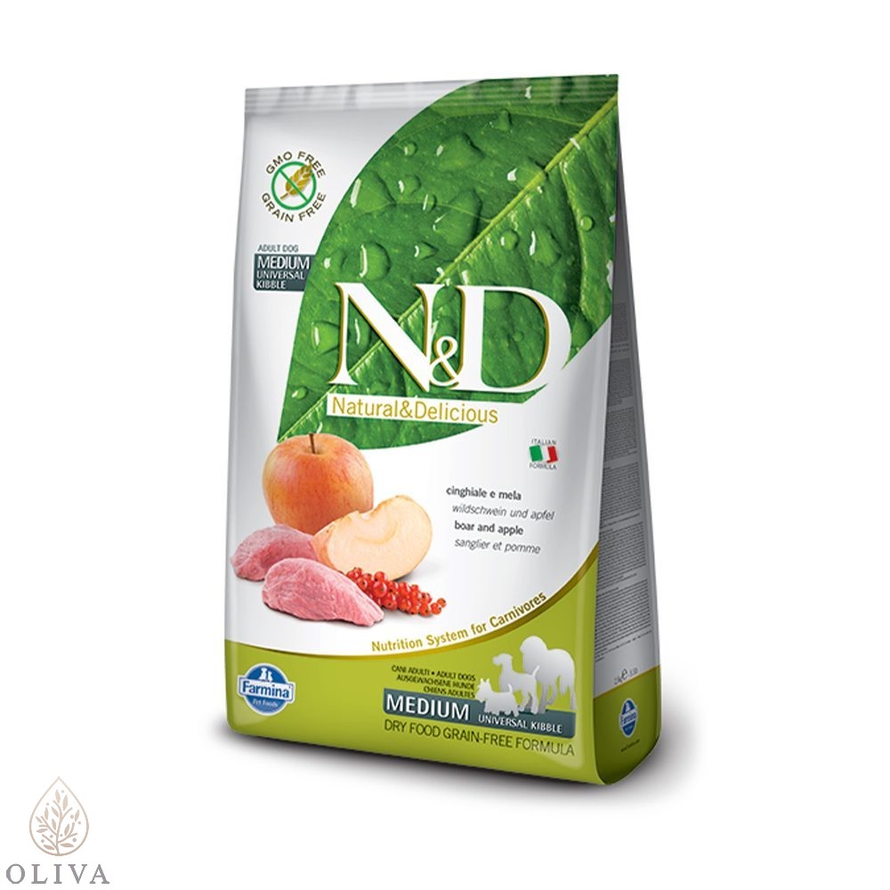 N&D Prime Boar&Apple Medium&Maxi 2,5Kg