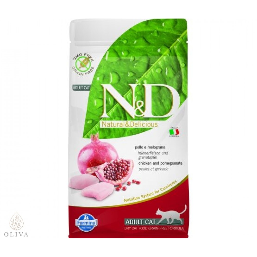 N&D Prime Cat Chicken&Pom. 5Kg