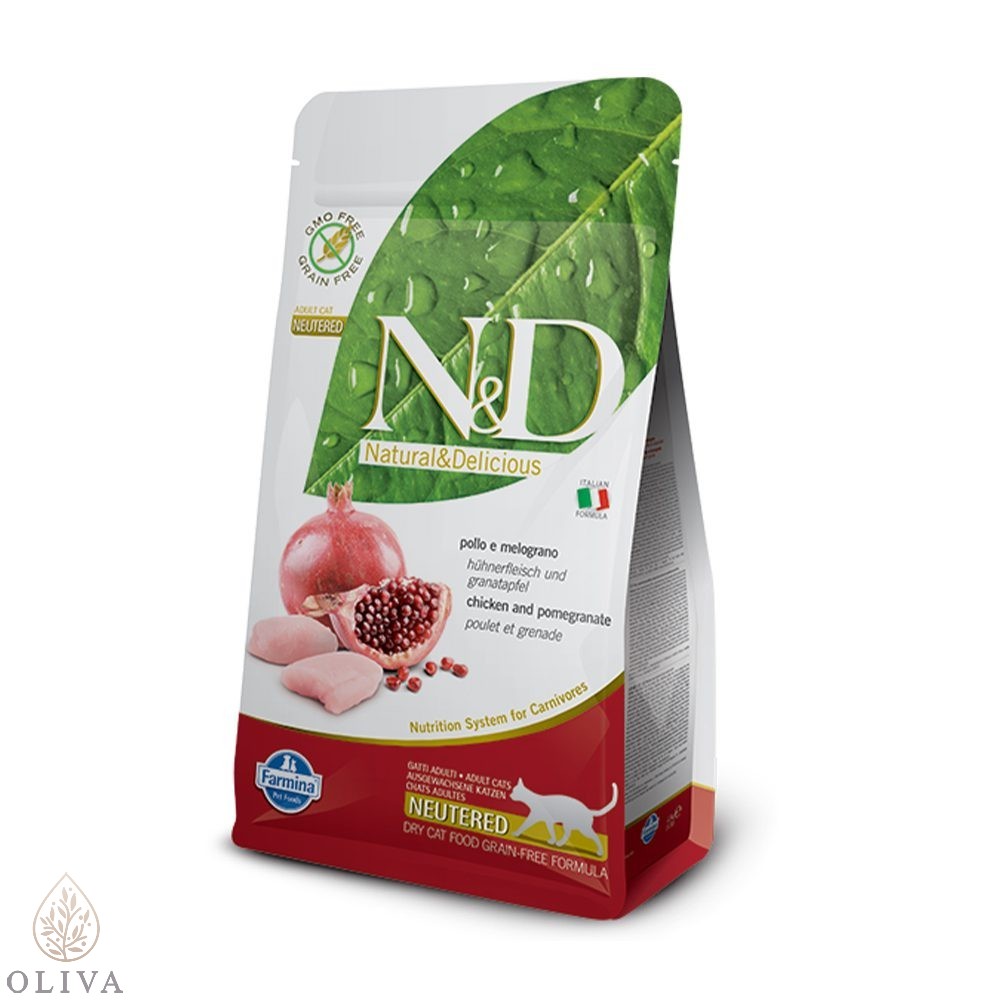 N&D Prime Cat Neutered Chicken&Pom. 5Kg