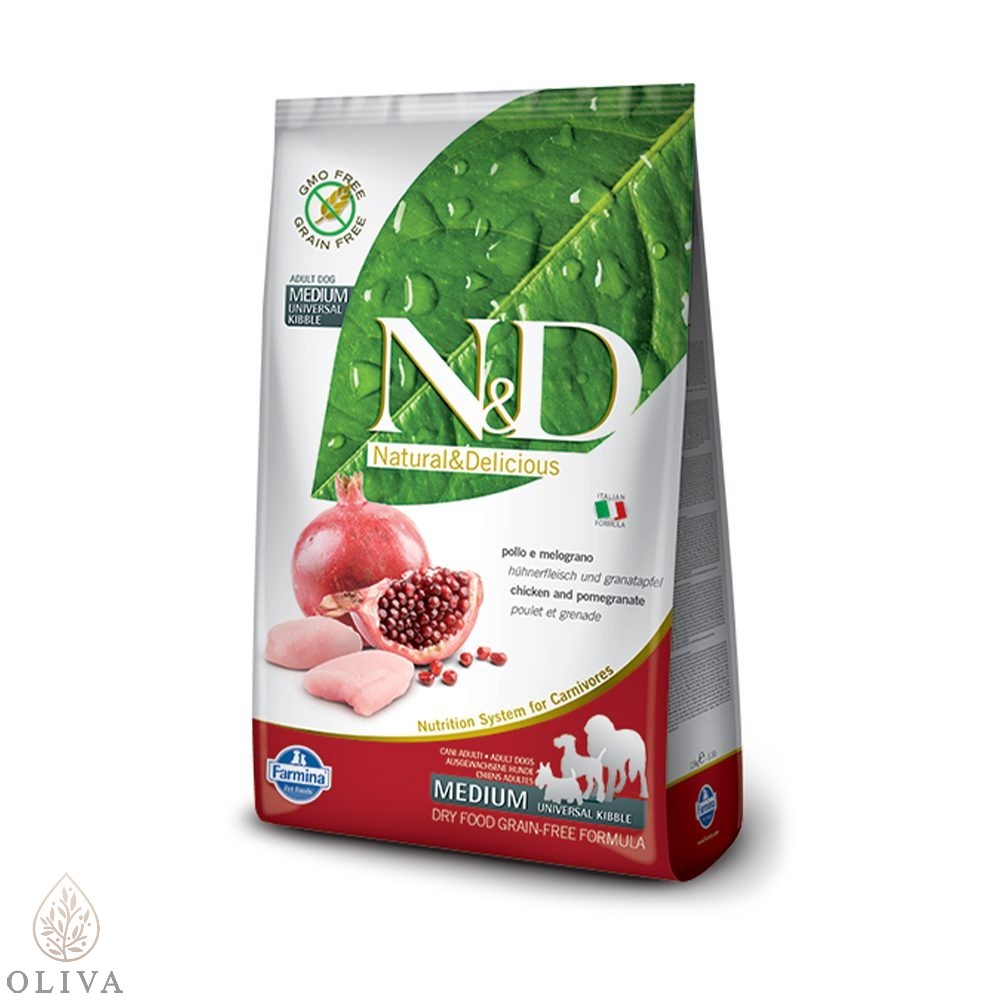 N&D Prime Chicken&Pom. Medium&Maxi 12Kg