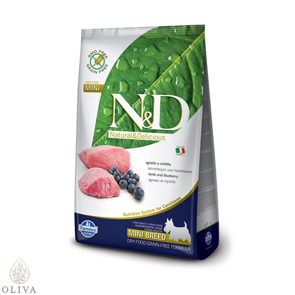 N&D Prime Lamb&Blueberry Mini 2,5Kg