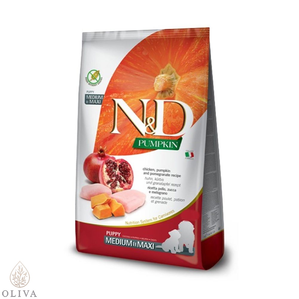 N&D Pumpkin Puppy Chicken&Pom. Mini 7Kg