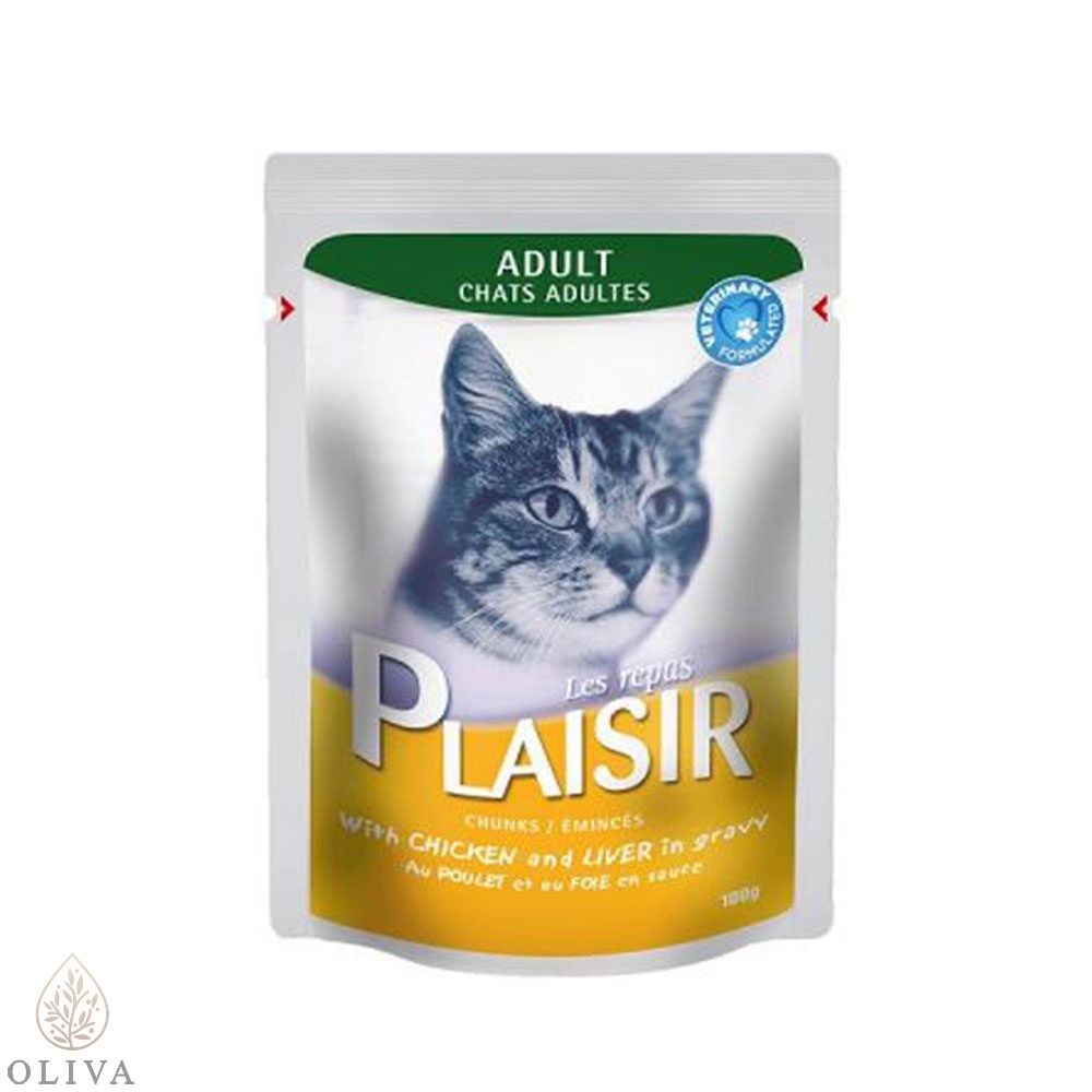 Plaisir Sos Za Mačke Piletina I Jetra 100Gr