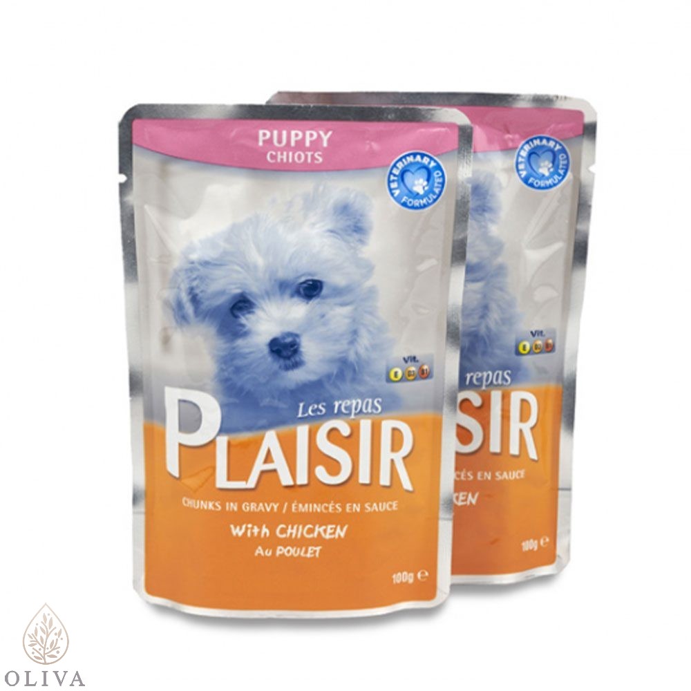 Plaisir Sos Za Pse Junior Piletina 100Gr Plaisir Sos Za Pse Junior Piletina 100Gr