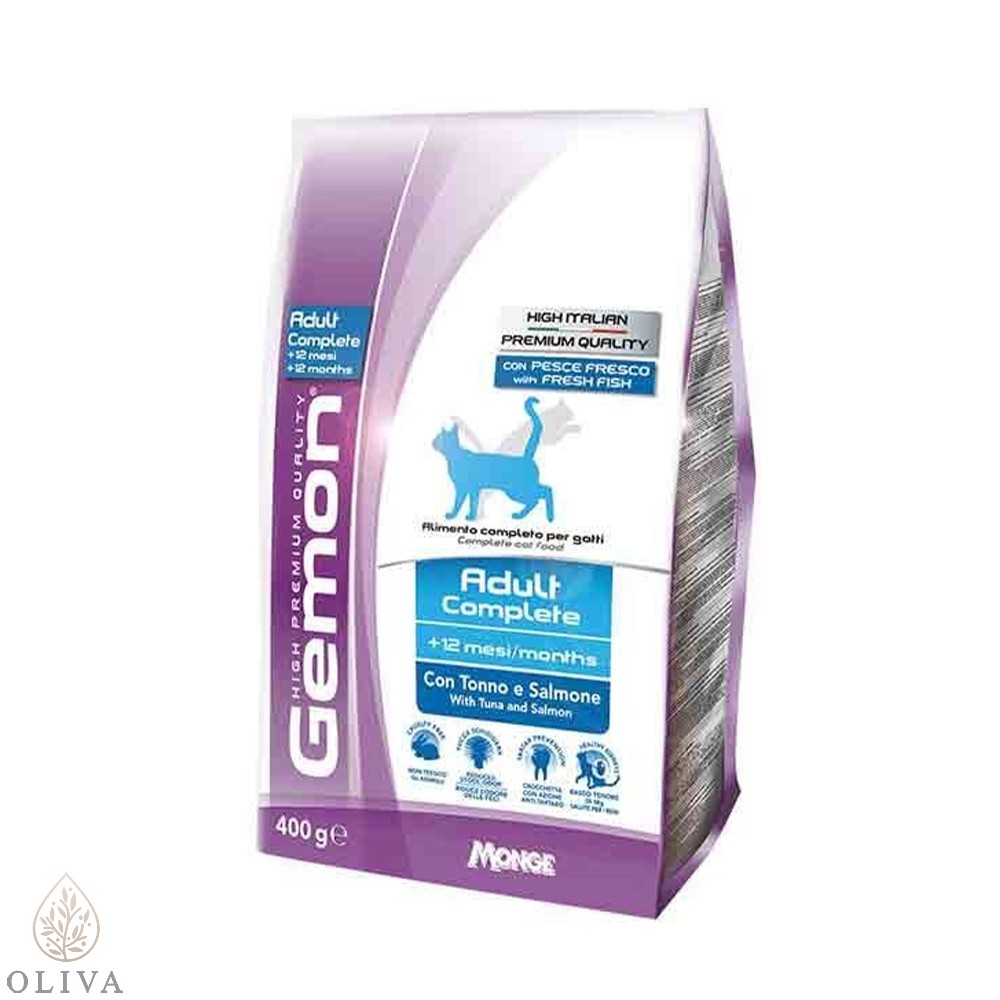 Gemon Cat Tunjevina I Losos - Adult 400G