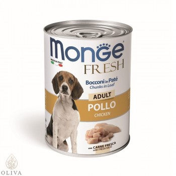 MONGE Fresh pašteta sa piletinom adult konzerva 400g
