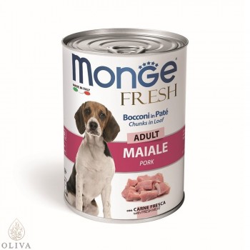MONGE Fresh pa&scaron;teta sa svinjetinom adult konzerva 400g