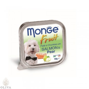 MONGE Fruit losos i kruška 100g