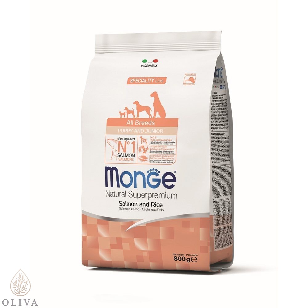 Monge Losos I Pirinač Za Sve Rase Puppy 800G