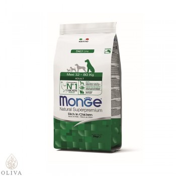 MONGE Piletina za velike rase adult 3kg