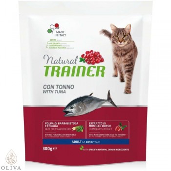 NATURAL TRAINER  Cat tunjevina za odrasle mačke 300g