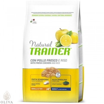 NATURAL TRAINER  Dog sa govedinom i pirinčem za odrasle pse malih rasa 7kg