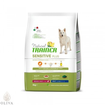 NATURAL TRAINER  Sensitive no gluten sa zečetinom za odrasle pse srednjih i velikih rasa 3kg