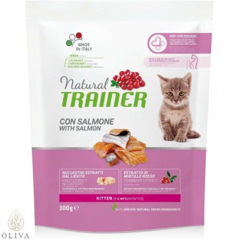 NATURAL TRAINER Cat Kitten losos za mačiće 300g NATURAL TRAINER Cat Kitten losos za mačiće 300g