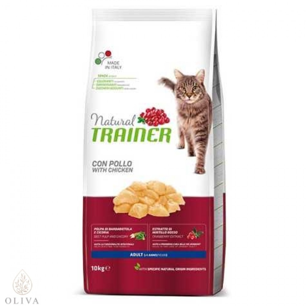 Natural Trainer Cat Piletina Za Odrasle Mačke 10Kg
