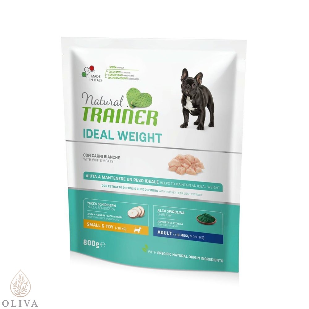 Natural Trainer Weight Care Sa Belim Mesom Za Odrasle Pse Malih Rasa 800G