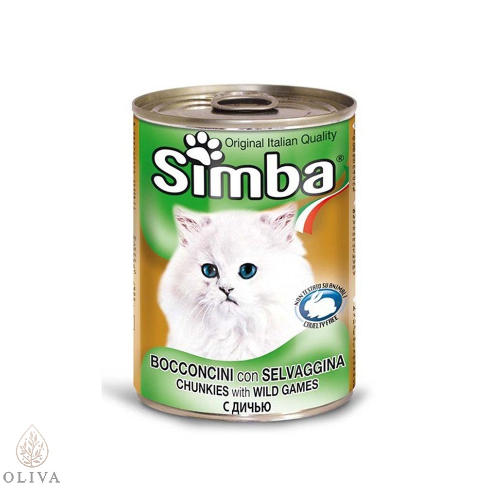 Simba Konzerva Za Mačke Divljač 415G