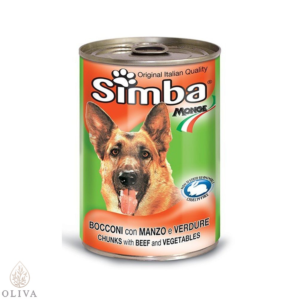 Simba Konzerva Za Pse Govedina/Povrće 1230G