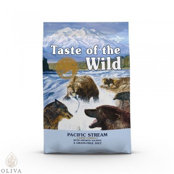 TASTE OF THE WILD Dog - Pacific Stream Canine (dimljeni losos i riba) 12.2kg