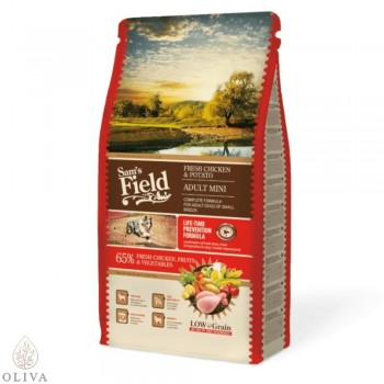 SAM’S FIELD Dog mini adult piletina i krompir 8kg