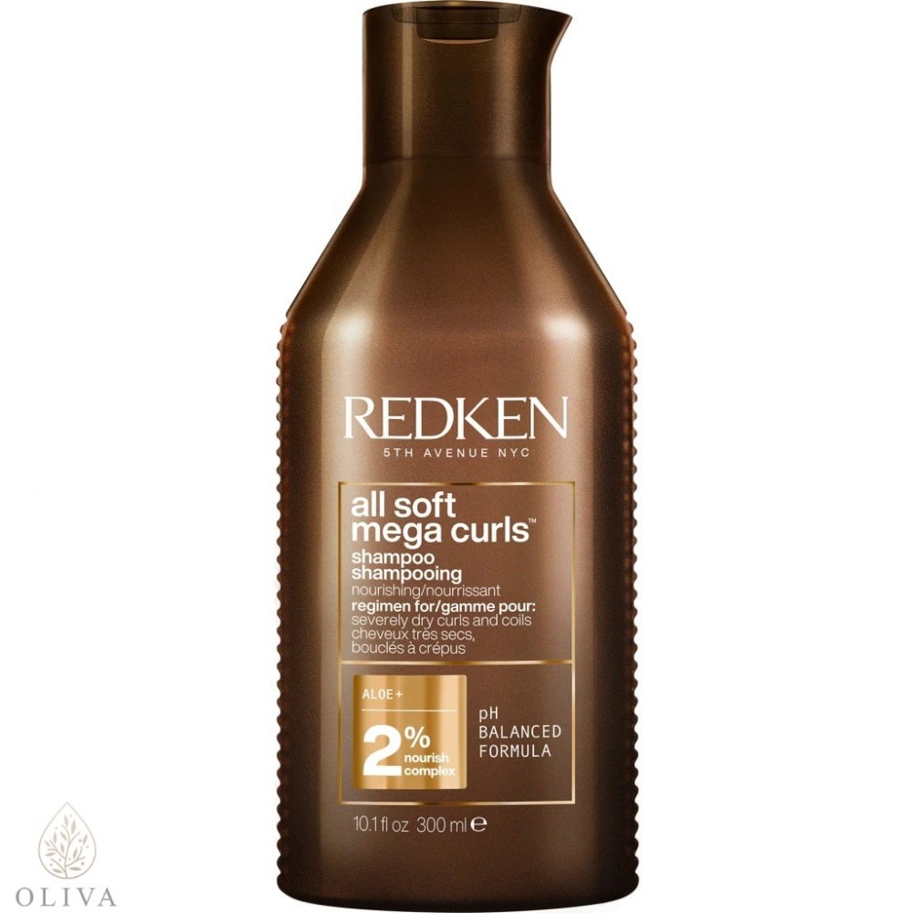 Redken All Soft Mega Curls Šampon 300 Ml