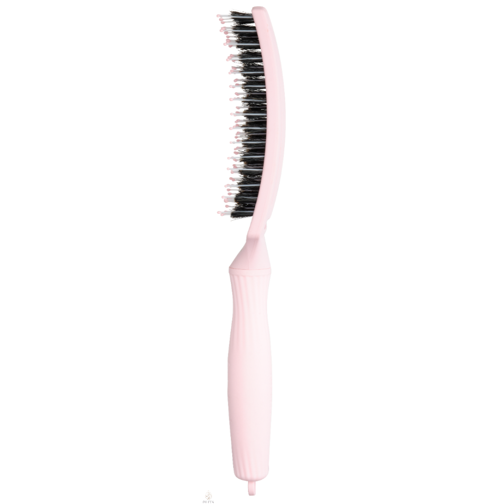 Olivia Garden Fingerbrush Care Iconic Boar&Nylon Pastel Pink M