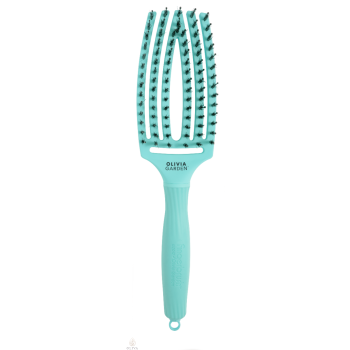 Olivia Garden Fingerbrush Care Iconic Boar&Nylon Mint M
