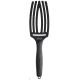 Olivia Garden Fingerbrush Care Iconic Double Bristles Black M