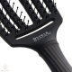 Olivia Garden Fingerbrush Care Iconic Double Bristles Black M