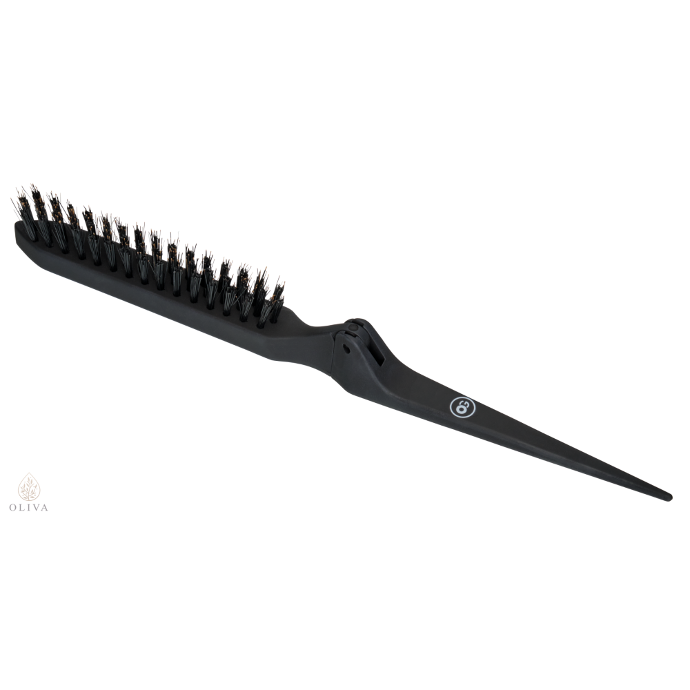 Olivia Garden Expert Style Up Boar&Nylon Bristles Matt Black