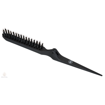 Olivia Garden Expert Style Up Boar&Nylon Bristles Matt Black