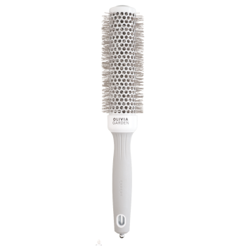 Olivia Garden Expert Blowout Speed Wavy Bristles White&Grey 35